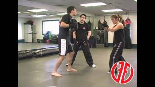 Krav Maga Front Groin Kick How To Fight Real Self Defense Techniques [upl. by Naji]