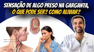 Sensação de algo preso na garganta o que pode ser Como aliviar garganta ansiedade dopamine [upl. by Victor]