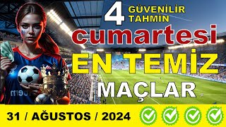 31 AGUSTOS Cumartesi İddaa Tahminleri  DOĞRU TERCİH KAZANDIRIR iddaatahminleri iddaa gününkuponu [upl. by Daffi]