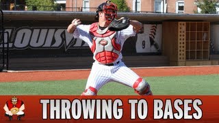 Catching 101  Baseball Catchers Throwing To Bases [upl. by Selim]