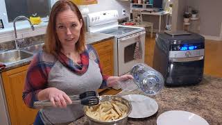 Pampered Chef Deluxe Air Fryer Review [upl. by Phyl]