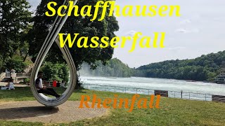 Schaffhausen Wasserfall swissnature Reinfall nature [upl. by Hamirak9]