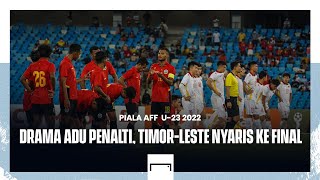 Adu Penalti TimorLeste vs Vietnam  Highlights SemiFinal Piala AFF U23 2022 [upl. by Naus803]