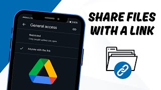 How to Share Google Drive Files with a Link [upl. by Ebberta]