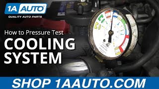 How to Pressure Test Vehicle Cooling System [upl. by Edge]