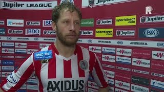 Michel Breuer na afloop van Den Bosch  Sparta [upl. by Rhtaeh846]