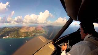 Approach and Landing at BVI [upl. by Bisset]