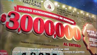 COMERCIAL LOTERÍA  EXTRAORDINARIO DE NAVIDAD 2015  OFICINA 25SEG [upl. by Ldnek]