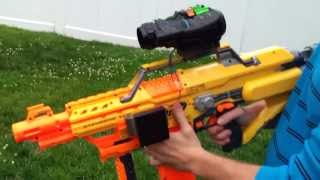 Nerf Night Vision Modified IR Scope [upl. by Liahus]