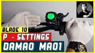 Pre Program Settings Damao Mao1 Display  P  Settings  Blade 10  James Angelo TV  Vlog80 [upl. by Sallyanne251]