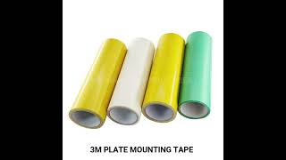 Flexo plate mounting tape and stereo mounting tape [upl. by Atsirc690]