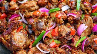 ASUN RECIPE  SPICY ROASTED GOAT MEAT [upl. by Rinna]