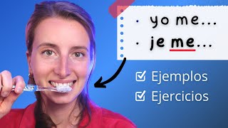 Los verbos pronominales en francés  les verbes pronominaux explicación en español [upl. by Tahmosh]