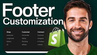 How to Edit Your Shopify Store Footer 2024  Change Footer Easy StepbyStep Tutorial [upl. by Reseta]