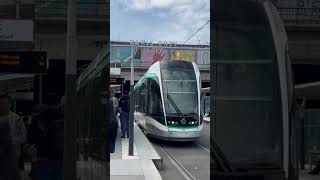 Arriving tram T7 Orly Airport Paris [upl. by Llenehc]