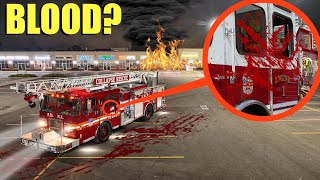 If you ever see this Fire Truck with BLOOD all over it Drive Away Fast Its a trap [upl. by Neurath405]