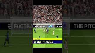 Roberto carlos free kick goalefootball 2024Taggaming198 [upl. by Els]