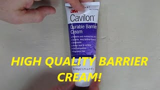 Top Quality Barrier Cream  3M Cavilon Durable Barrier Cream 325 ounces 92g Tube  REVIEW [upl. by Olia]