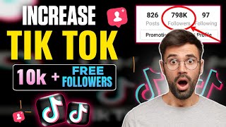 🟡Get Free 10k Likes ♥️ Followers In 5 Minutes Free Tiktok Followers 2023 [upl. by Odicalp]