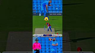 😮Mohammed shami hat trick wicket cricket mohammedshami cricketlover indiancricketer ipl wicket [upl. by Tarsuss]