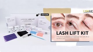 Getting a Lash Lift for the First Time Eazy Step by LASHVIEW Lash Lift Kit Tutorial [upl. by Gerladina]