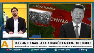 INFORME EXTRA 130624 EEUU busca frenar la explotación laboral de los Uigures en China [upl. by Asusej286]