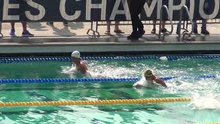 20180803 USA Swimming Futures Championship 100 Meter Breast Preliminary  Ryan Kim [upl. by Dorise]