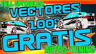 🎁🔰💯📁VECTORES GRATIS 2021 AUTOS TUNING LATERALES FORMATO CDR🎁🔰💯📁 [upl. by Adnirolc]