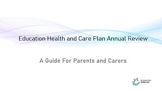 EHCP Annual Review  A Guide For Parents and Carers [upl. by Ahsurej]