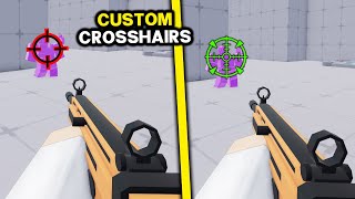 BEST CUSTOM CROSSHAIRS in Roblox Rivals [upl. by Esoranna562]