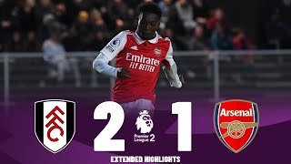 Arsenal vs Fulham  U21 Premier League 2  Highlights 07042023 [upl. by Keith]