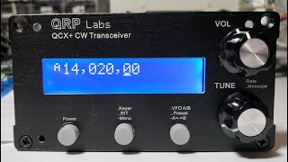 QCX the new QRP Labs 5W transceiver kit [upl. by Ydissak]