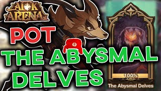 THE ABYSMAL DELVES  Peaks of Time Quick Guide Walkthrough 14 AFK ARENA [upl. by Calvo665]