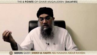 6 Six points of Salafis [upl. by Sorazal]