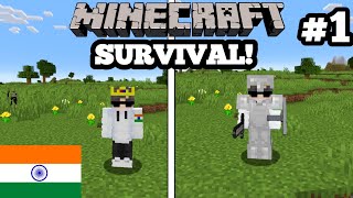 THE STRUGGLE IS REAL Minecraft Survival Series Episode 1 [upl. by Aisyla]