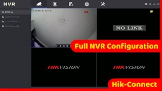 HikVision NVR Setup Including HikConnect NEW [upl. by Haimes]