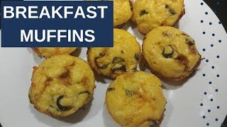 Greek Style Breakfast Muffins Recipe 1SP [upl. by Uokes]