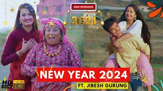 New year 2024   बुडी ले हान्यो  AAjkal Ko Love  New Episode  Jibesh Gurung Sunisha Bajagain [upl. by Ttennej]