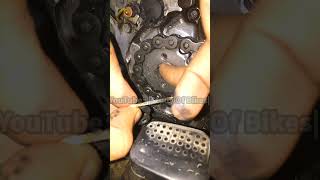 Bike Chain Noise Solution  Chain Front Sprocket Lock Inspection Study Of bikes shorts [upl. by Genvieve830]