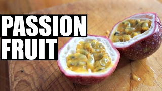 PASSION FRUIT Taste Test  Fruity Fruits [upl. by Refotsirhc]