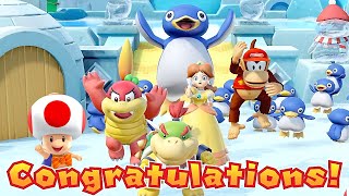 Super Mario Party River Survival Bowser Jr Pom Pom Daisy and Diddy Kong [upl. by Mirilla806]