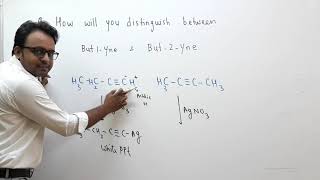 Class 11 Hydrocarbons  Distinguish test between 1Butyne amp 2 Butyne [upl. by Wasserman795]