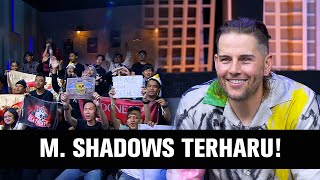 Matt Shadows Terharu Saat Dengar Fans Indonesia Nyanyi Dear God [upl. by Dirfliw]