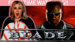 BLADE 1998  FIRST TIME WATCHING  MOVIE REACTION [upl. by Rozek]