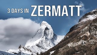 3 days in Zermatt 2021  TRAVEL VIDEO [upl. by Eirroc]