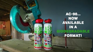 Action Can  AC90 Bio MultiPurpose Lubricant  Carpenters Review [upl. by Akerue]