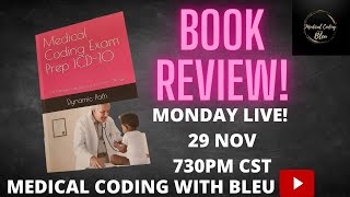 MEDICAL CODING EXAM PREP ICD10 BOOK REVIEW  MODIFIER 57  MEDICAL CODING WITH BLEU [upl. by Ycnaffit]