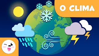 O clima para crianças  Os tipos de clima [upl. by Dina]