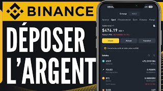 Comment Déposer De Largent Sur Binance 2024 [upl. by Elleinod]