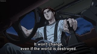 Initial D OST move Rage Your Dream English Lyric [upl. by Donelle996]